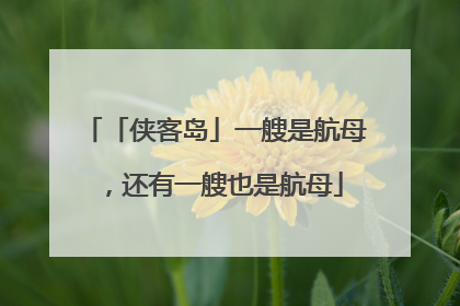 「侠客岛」一艘是航母，还有一艘也是航母