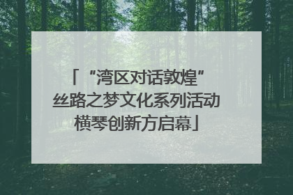 “湾区对话敦煌” 丝路之梦文化系列活动横琴创新方启幕