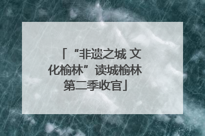 “非遗之城 文化榆林”读城榆林第二季收官