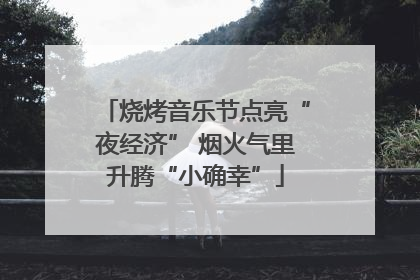 烧烤音乐节点亮“夜经济” 烟火气里升腾“小确幸”