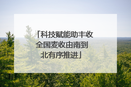科技赋能助丰收 全国麦收由南到北有序推进