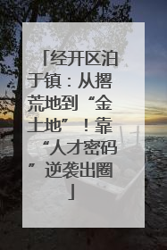 经开区泊于镇：从撂荒地到“金土地”！靠“人才密码”逆袭出圈