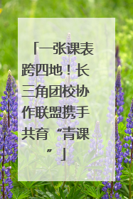 一张课表跨四地！长三角团校协作联盟携手共育“青课”