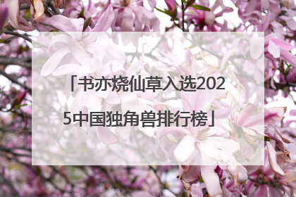 书亦烧仙草入选2025中国独角兽排行榜