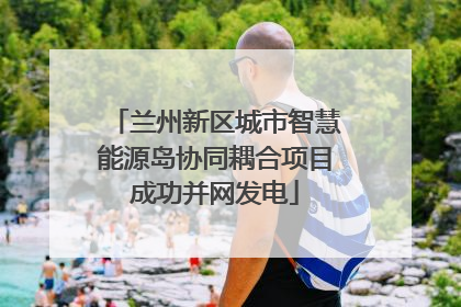 兰州新区城市智慧能源岛协同耦合项目成功并网发电