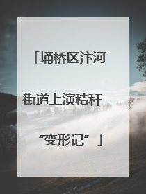 埇桥区汴河街道上演秸秆“变形记”
