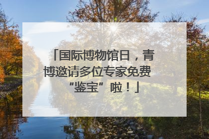 国际博物馆日，青博邀请多位专家免费“鉴宝”啦！