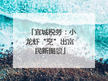 宜城税务：小龙虾“烹”出富民新图景