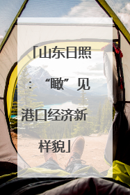山东日照：“瞰”见港口经济新样貌