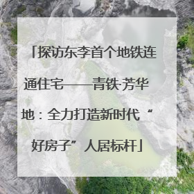 探访东李首个地铁连通住宅——青铁·芳华地：全力打造新时代“好房子”人居标杆