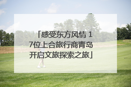 感受东方风情 17位上合旅行商青岛开启文旅探索之旅