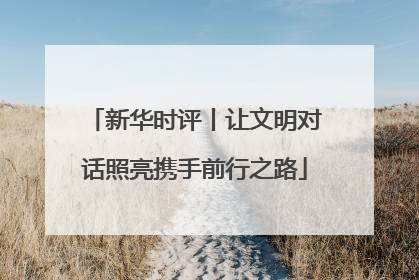 新华时评丨让文明对话照亮携手前行之路