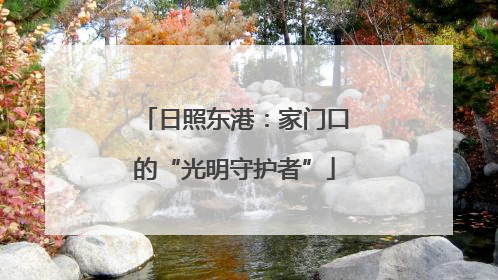 日照东港：家门口的“光明守护者”