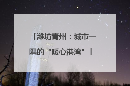 潍坊青州：城市一隅的“暖心港湾”