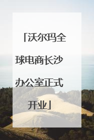 沃尔玛全球电商长沙办公室正式开业