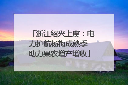 浙江绍兴上虞：电力护航杨梅成熟季 助力果农增产增收