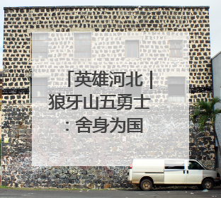英雄河北｜狼牙山五勇士：舍身为国 铁血英魂