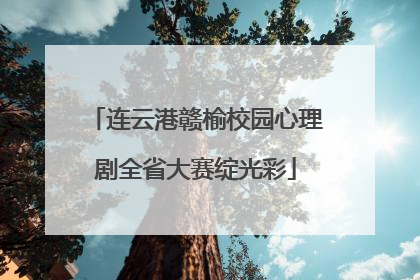 连云港赣榆校园心理剧全省大赛绽光彩