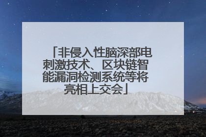 非侵入性脑深部电刺激技术、区块链智能漏洞检测系统等将亮相上交会