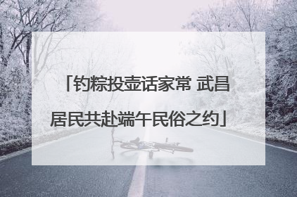 钓粽投壶话家常 武昌居民共赴端午民俗之约