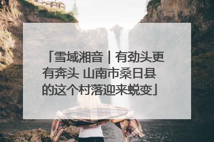 雪域湘音｜有劲头更有奔头 山南市桑日县的这个村落迎来蜕变
