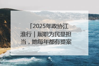 2025年政协江淮行｜履职为民显担当，她每年都有提案被评为“优秀”