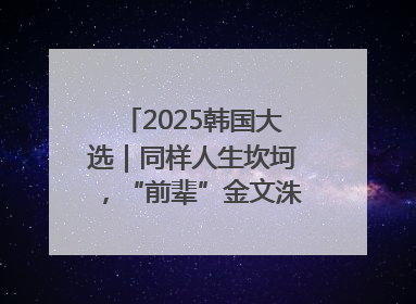 2025韩国大选｜同样人生坎坷，“前辈”金文洙能否打败李在明“逆风翻盘”？